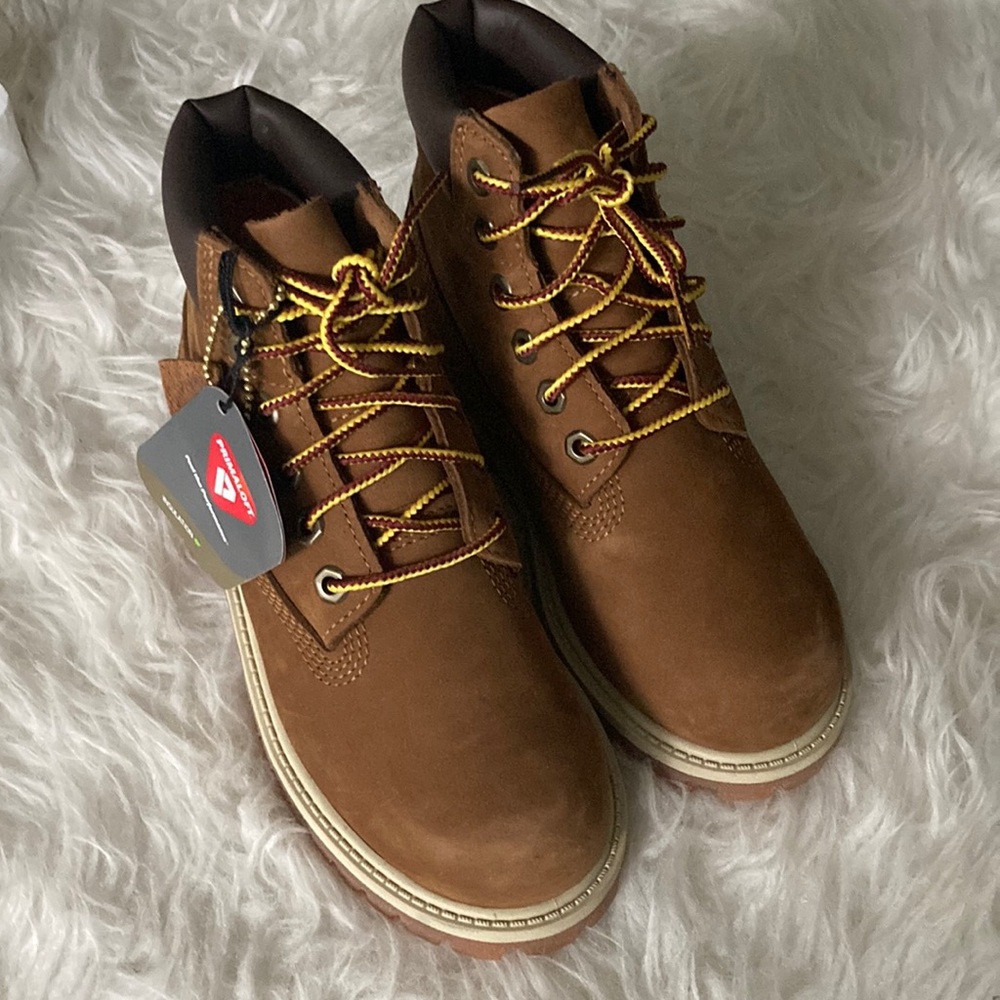 New Youth Timberland Premium 6-Inch Waterproof Boot Size 13 - Tan